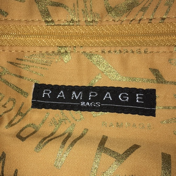 Rampage Women’s Gold Large Hobo Bag - Picture 3 of 5